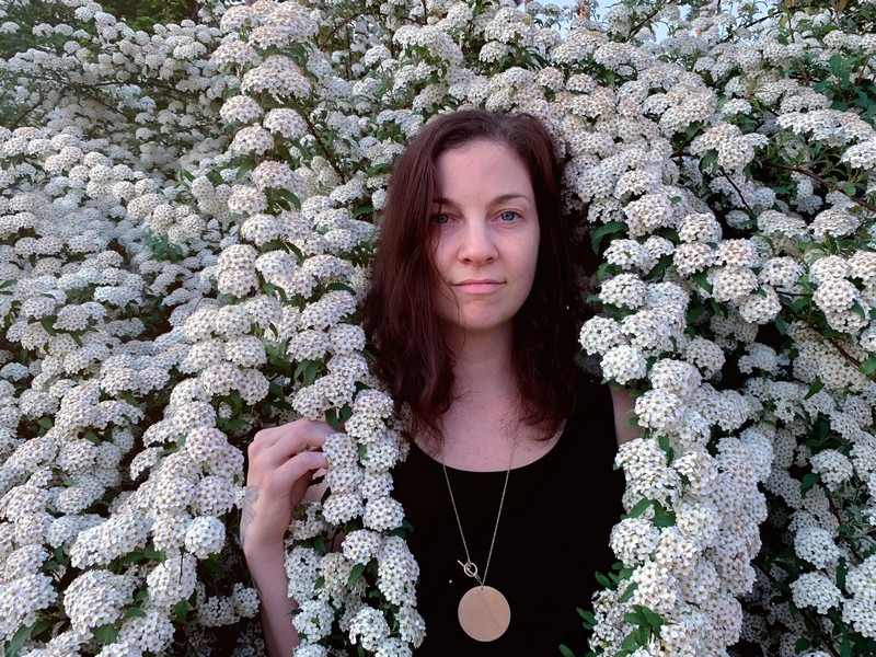 White Flowers, Seoul, Korea: Hallie Bradley