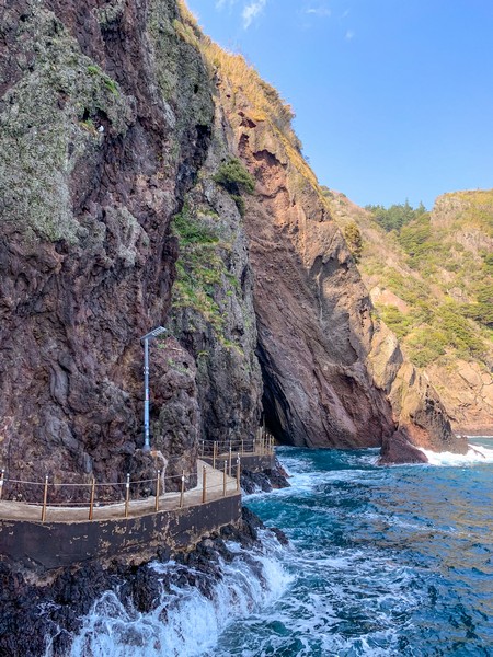 Haengnam Coastal Walk (행남해안산책로), Ulleung-do, Korea