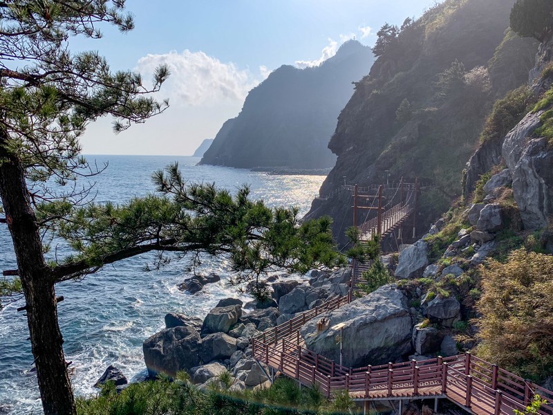 Haengnam Coastal Walk (행남해안산책로), Ulleung-do, Korea