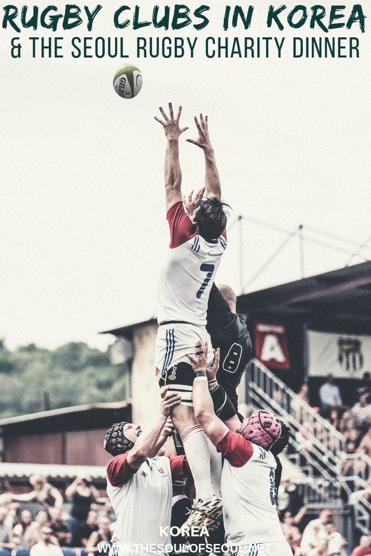 Rugby Clubs In Korea & The Seoul Rugby Charity Dinner: Rugby is a growing in sport in Korea and there are Rugby Clubs based in cities from Seoul to Busan. Find a rugby club in Korea or support the sport and charities through the Seoul Rugby Charity Dinner.