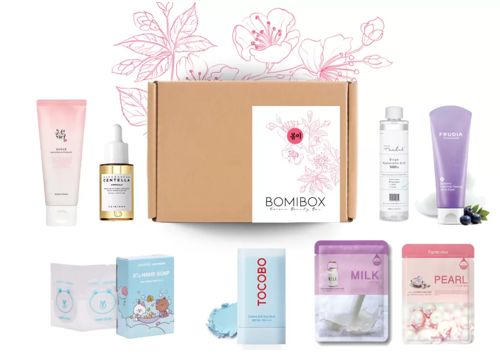 Bomibox, Korean beauty subscription box, K-beauty