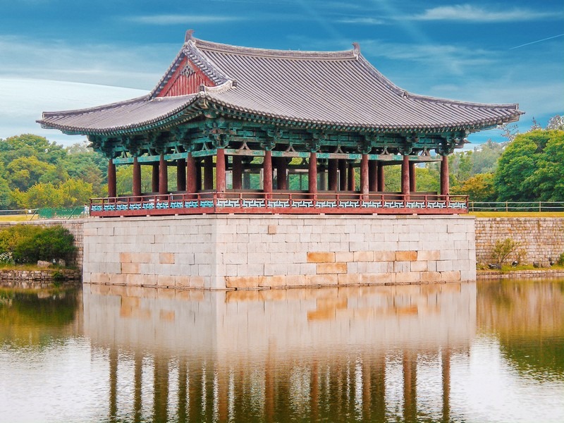 Donggung Palace & Wolji Pond, Gyeongju, Korea