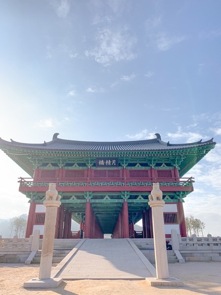 Woljeonggyo Bridge (월정교), Gyeongju, Korea