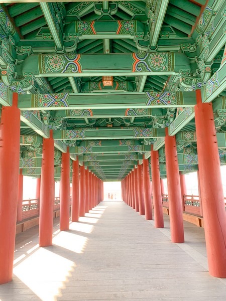 Woljeonggyo Bridge (월정교), Gyeongju, Korea