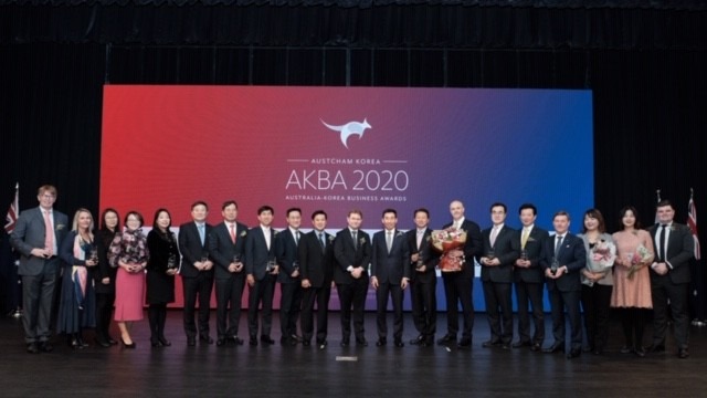 Australia-Korea Business Awards hosted by the Australia Chamber of Commerce, or AustChamKorea