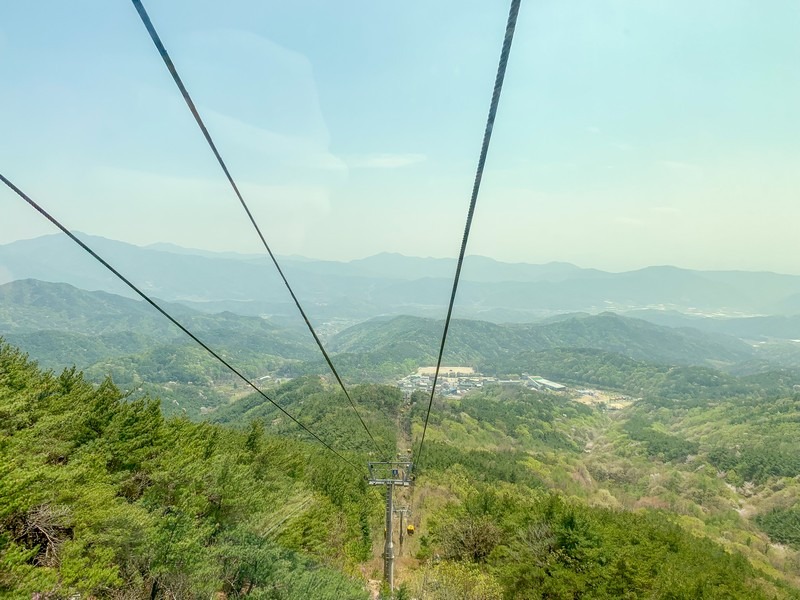 Palgongsan Cable Car, Daegu, Korea