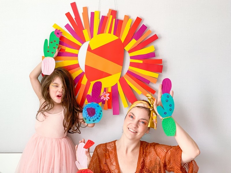 Hallie Bradley: Crafts time with daughter