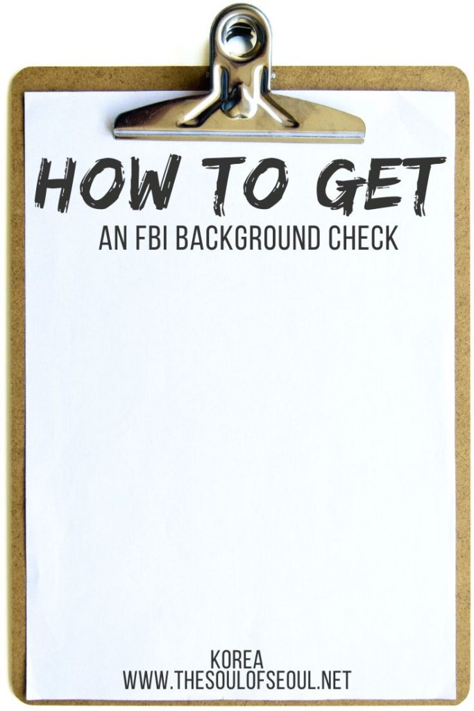 How To Get An FBI Background Check: Need an FBI background check while you're still living in the States? Or need to get an FBI background check while you're living abroad? You can do it. Here is how to get an FBI background check for your visa or job abroad.