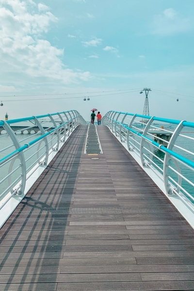 Songdo Beach, Busan, Korea: The Cloud Bridge