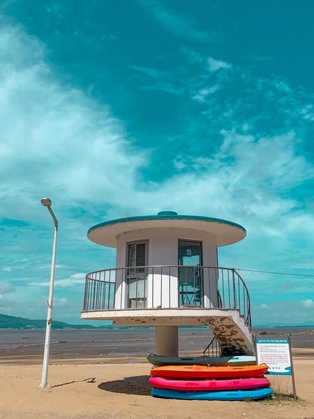 Sugi Beach, Sido Island, Incheon, Korea