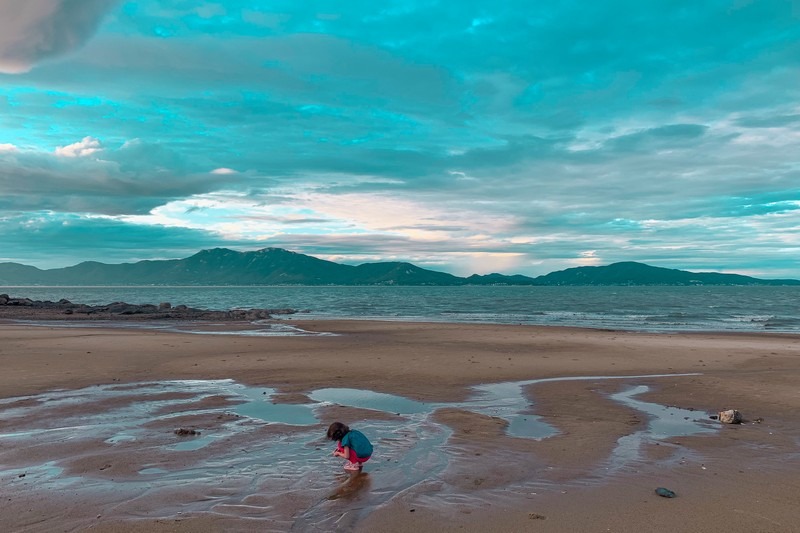 Sugi Beach, Sido Island, Incheon, Korea