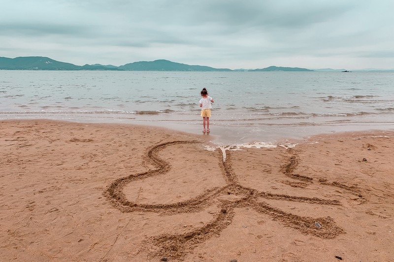 Sugi Beach, Sido Island, Incheon, Korea