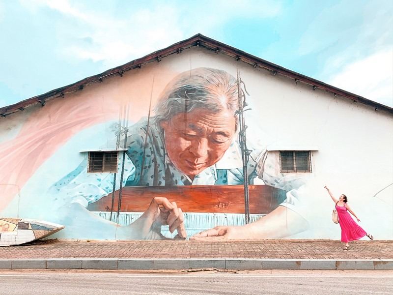 Yugu Mural Village, Gongju, Korea: Hallie Bradley