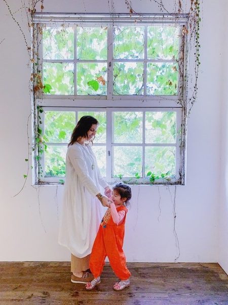 Ami Art Museum, Dangjin, Chungcheongnam-do: Hallie Bradley and daughter