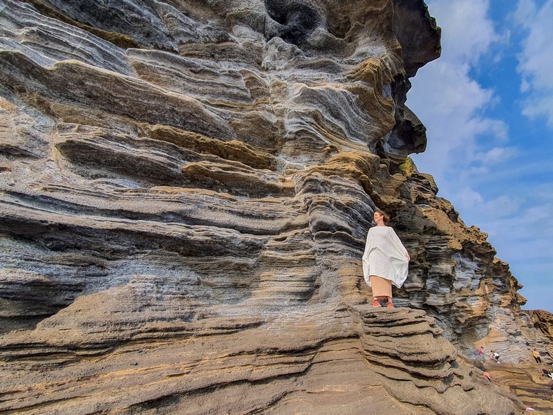 Yongmeori Coast (용머리해안), Seogwipo-si, Jeju, Korea