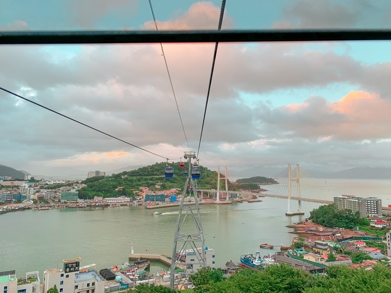 Yeosu Maritime Cable Car (여수 해상케이블카), Yeosu, Jeollanam-do, Korea