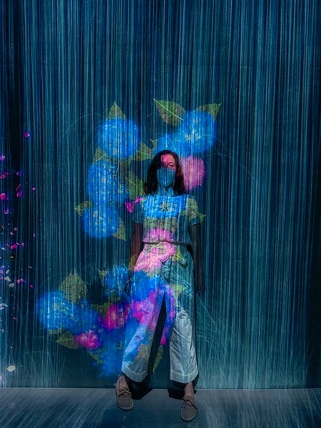 teamLab: Life, Seoul, Korea: Universe of Water Particles, Transcending Boundaries