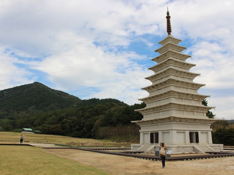 Mireuksa Temple (익산 미륵사지), Iksan, Jeollabuk-do, Korea