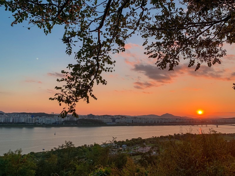 Nanji Han River Park, Seoul, Korea: Sunset