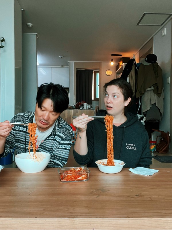 Korean ramyeon, Korean instant noodles: Hallie Bradley & Jae-oo Jeong