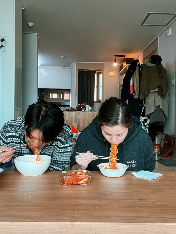 Korean ramyeon, Korean instant noodles: Hallie Bradley & Jae-oo Jeong