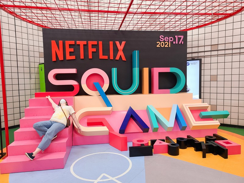 Netflix: Squid Game, Itaewon Station, Seoul, Korea Pop-up