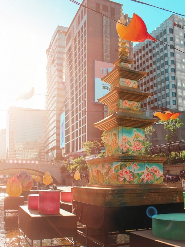 Lantern Festival, Cheonggyecheon Stream, Seoul, Korea