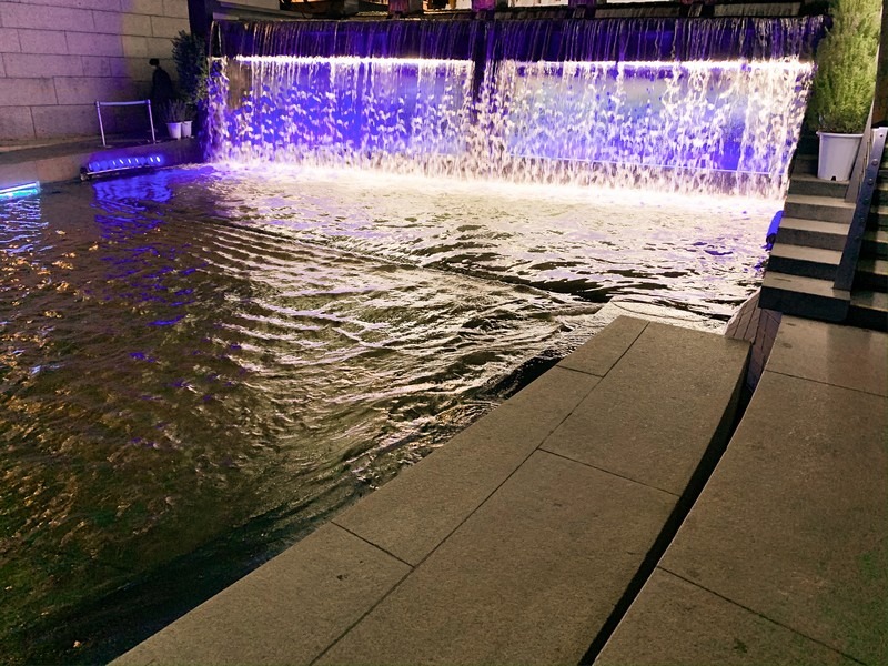 Cheonggyecheon Stream, Seoul, Korea