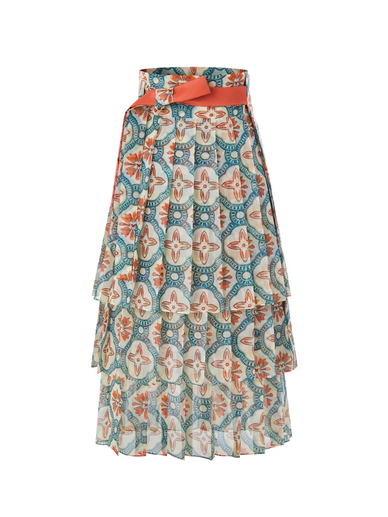 Danha Seoul modern Hanbok skirt, Korean fashion
