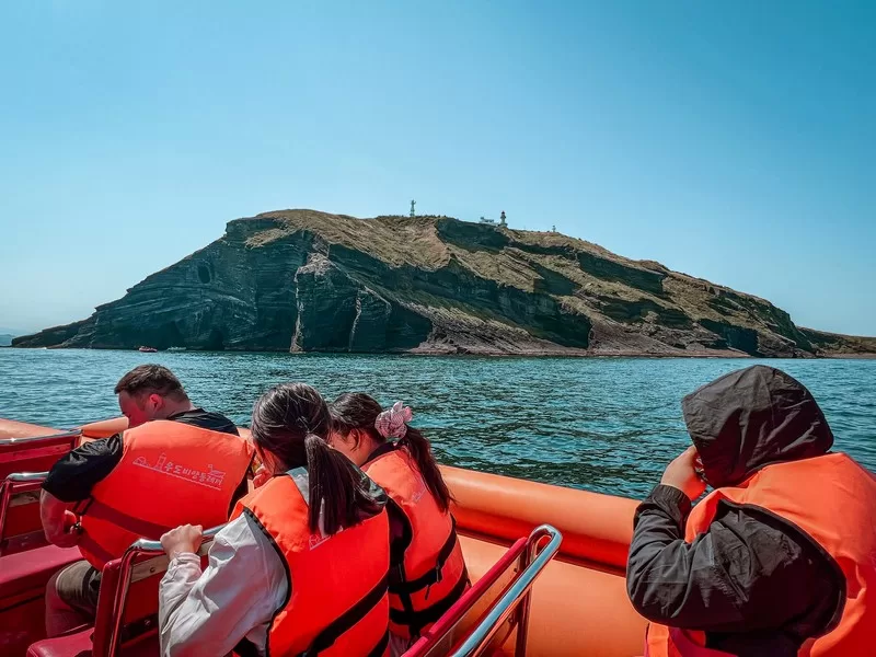 Geommulle Udo Cave Boat, Udo Island, Jeju-do, Korea