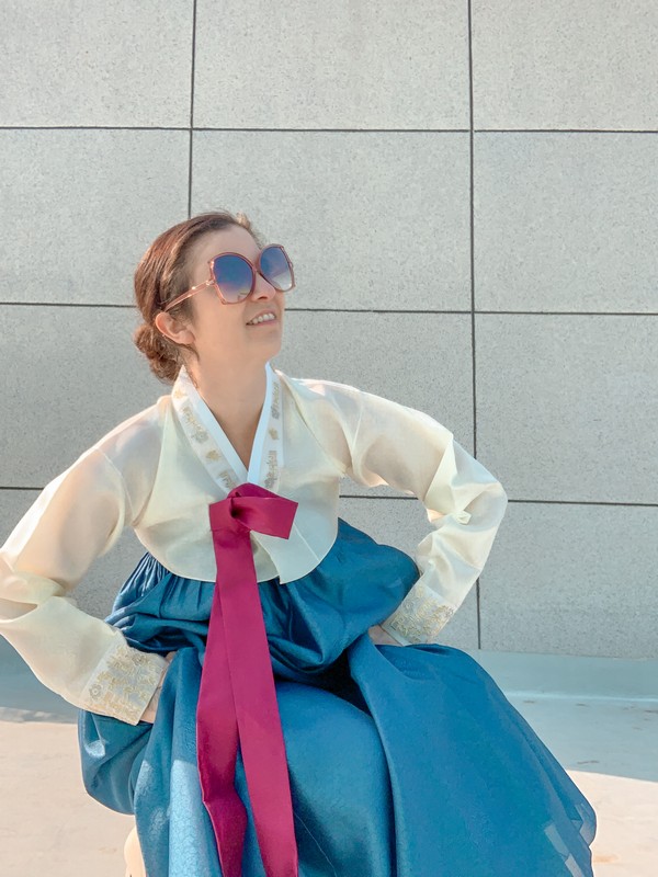 Traditional Hanbok, Gwangjang Market, Seoul, Korea: Hallie Bradley