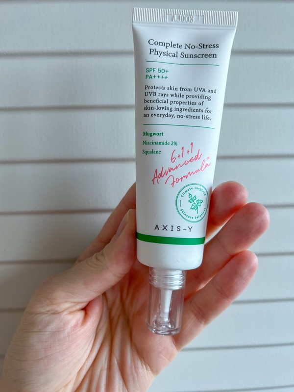 AXIS-Y: Complete No-Stress Physical Sunscreen Review