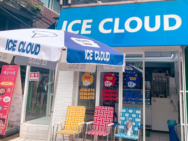 Ice Cloud Gelatoria (아이스클라우드), Seoul, Korea