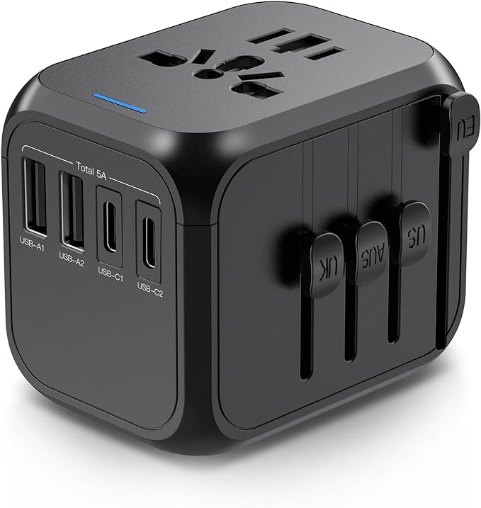 Ouliyo International Travel Plug Adapter, travel adapter