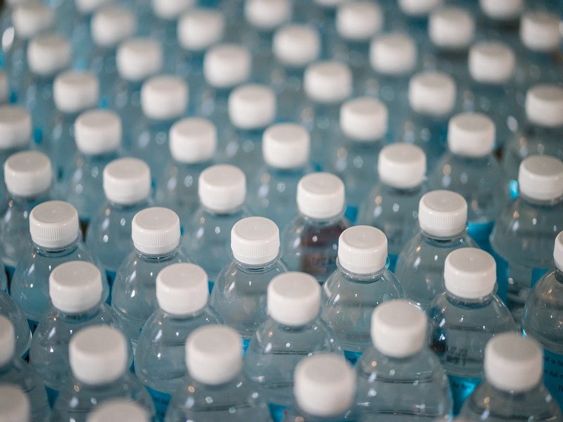 water bottles in Korea