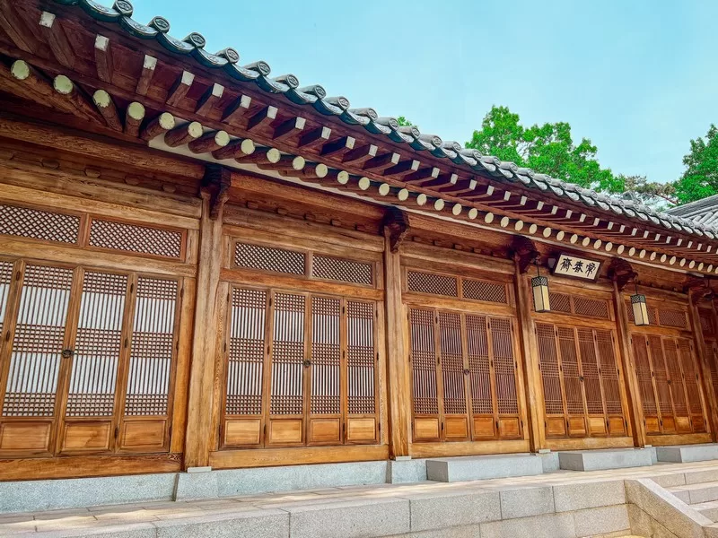 Cheongwadae (청와대), the Blue House, Seoul, Korea; Korean Hanok