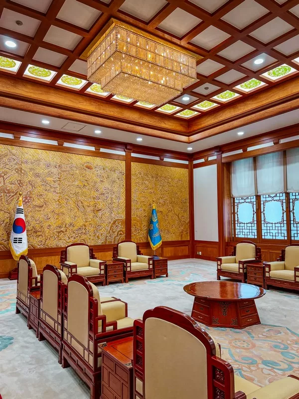 Cheongwadae (청와대), the Blue House, Seoul, Korea
