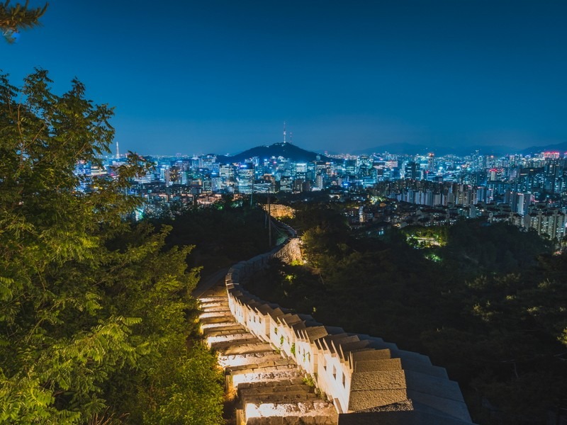 Seoul Fortress Wall, Seoul, Korea