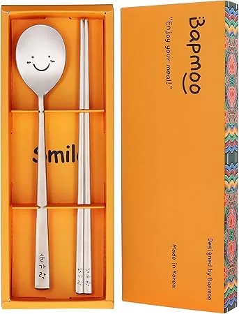 Bapmoo Korean chopsticks, Korean cutlery