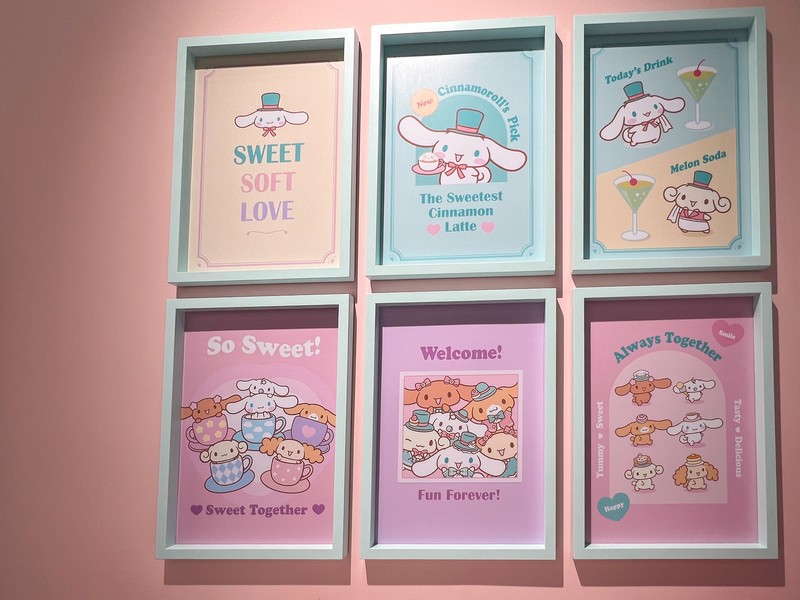 Cinnamoroll Sweet Cafe (시나모롤 스위트카페), Seoul, Korea