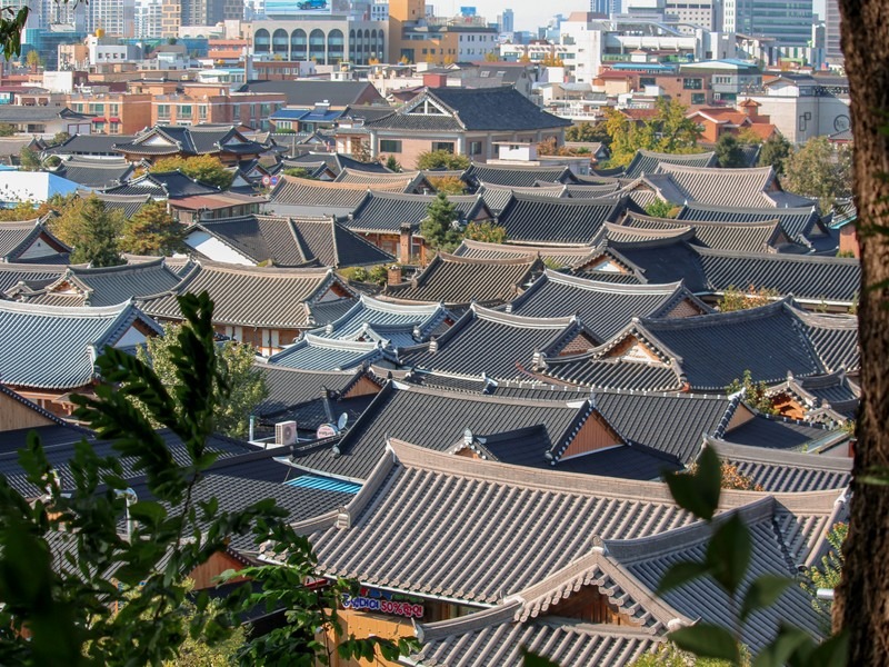 Jeonju Hanok Village, Jeonju, Jeollabuk-do, Korea