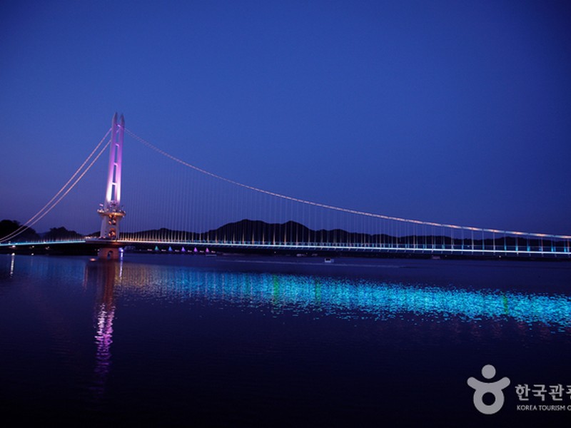 Yedangho Suspension Bridge, South Korea