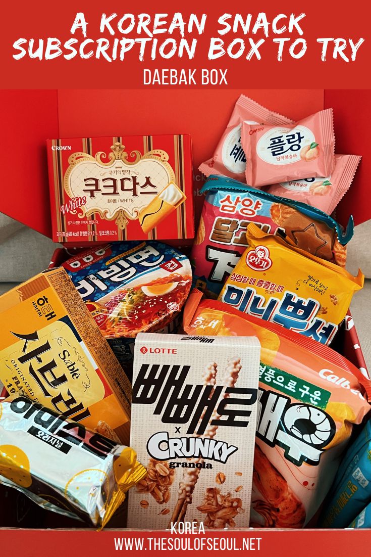 Daebak: A Korean Subscription Box Review – The Soul of Seoul