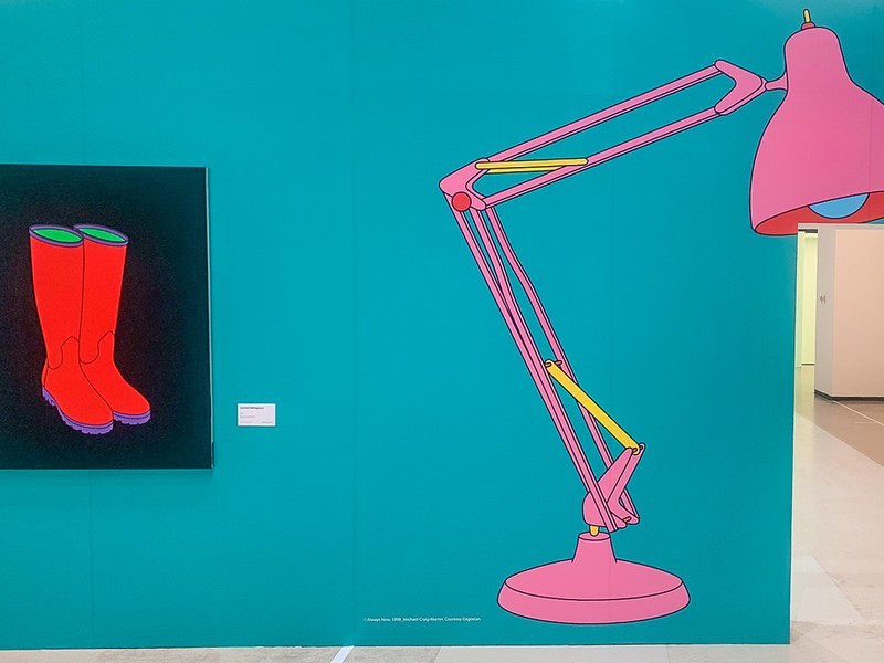 Michael Craig-Martin Exhibition. Seoul Arts Center (예술의전당), Seoul, Korea