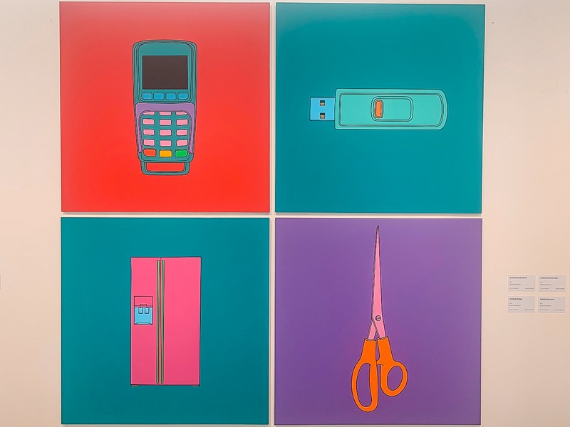 Michael Craig-Martin Exhibition. Seoul Arts Center (예술의전당), Seoul, Korea