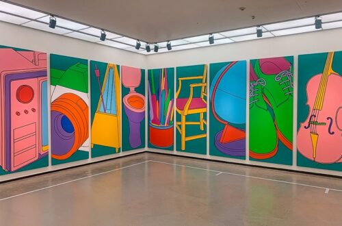 Michael Craig-Martin Exhibition. Seoul Arts Center (예술의전당), Seoul, Korea