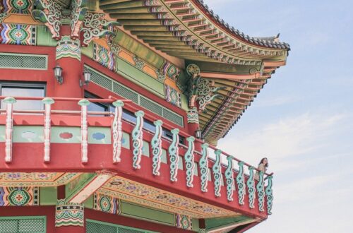 Bugak Pavilion, Bugak Skyway, Seoul, Korea: Traditional Korean pavilion