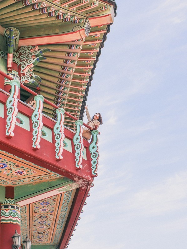 Bugak Pavilion, Bugak Skyway, Seoul, Korea: Traditional Korean pavilion