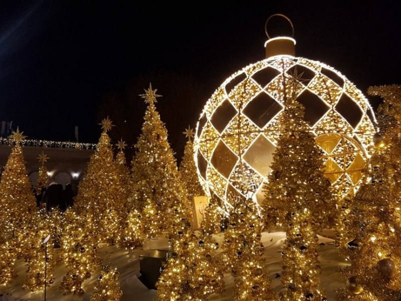 Everland, Christmas in Korea, Christmas lights in Seoul