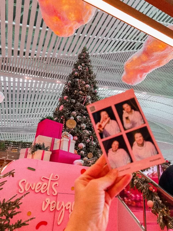 Christmas decorations, Incheon International Airport, Incheon, Korea